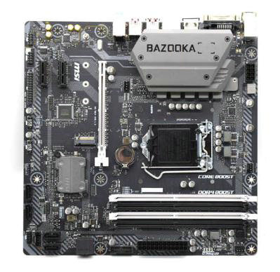 MSI H370M BAZOOKA LGA1151 DDR4 DVI+HDMI Desktop-Motherboard - zum Schließen ins Bild klicken