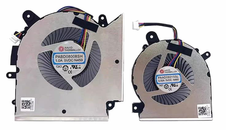 CPU+GPU-Lüfter für MSI Katana Gf76 11sc 11uc 11uck