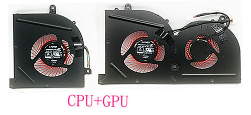 CPU+GPU Lüfter 4-Pin für MSI WS63 7RK Series