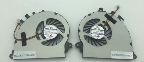 CPU+GPU Lüfter 3-Pin für MS-1772 MS1772 Series