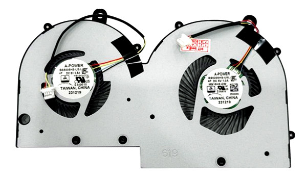 CPU-Lüfter für MSI Ms-15h1 Ms-15h2 BS5005HS-U3J MS15H2-CCW
