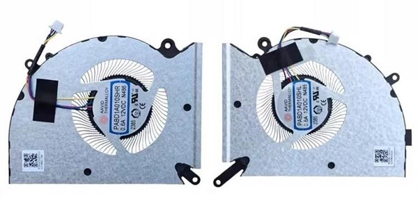 CPU+GPU-Lüfter für MSI Stealth 17 Studio A13vh PABD1A010SHL N505 PABD1A010SHL N504