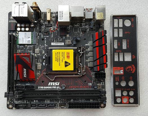 Z170 LGA1151 DDR4 Desktop-Motherboard Für MSI Z170I GAMING PRO AC - zum Schließen ins Bild klicken