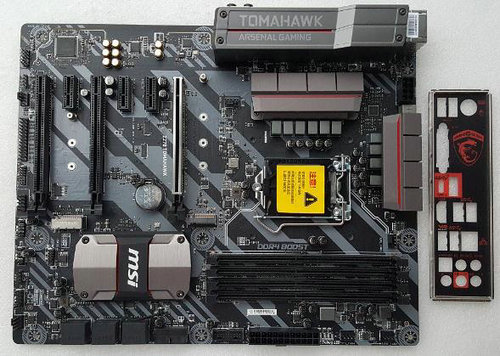 Z270 LGA1151 DDR4 DVI+HDMI Desktop-Motherboard Für MSI Z270 TOMAHAWK - zum Schließen ins Bild klicken