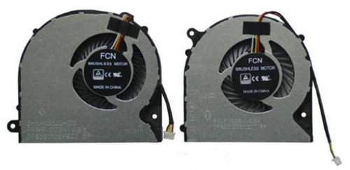 CPU+GPU-Lüfter für Medion Erazer P6605 6-31-N75W2-101 6-31-N85J2-100