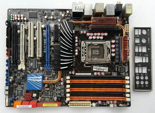 Asus P6T DELUXE X58 LGA1366 Desktop-Motherboards - zum Schließen ins Bild klicken