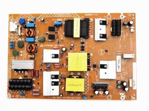 Original Philips 55PUF6271/T3 55PUF6650/T3 Leistungskarte 715G7374-P01-003-002S