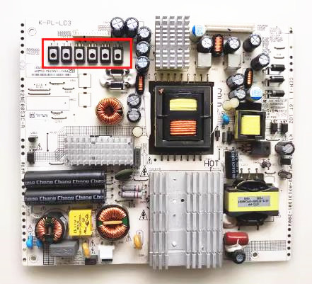 Philips 43PUF6031/T3 42PUF6052/T3 42PUF6056/T3 Leistungskarte 465R1013SDJB K-PL-L03