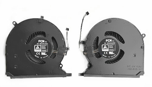 CPU+GPU-Lüfter für Razer FNNK DFS5K123043635 FNNL DFS5K121144645