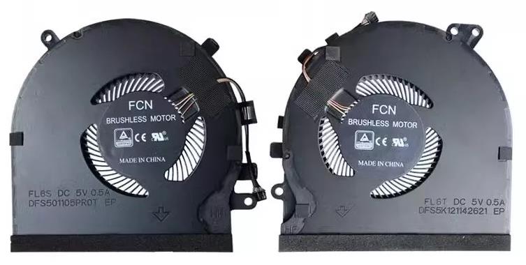 CPU+GPU-Lüfter für Razer 0FKMV0000H 0FKMW0000H