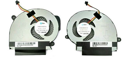 CPU+GPU Lüfter für Toshiba Satellite S55T-B5273NR S55T-B5234