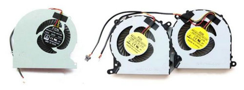 CPU+GPU-Lüfter 3-polig für Schenker xmg P507 P507-vds P507-grh Pro