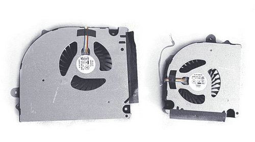CPU+GPU-Lüfter 4-polig für Schenker XMG Ultra 17