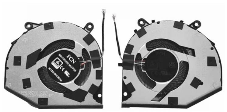 CPU+GPU-Lüfter für Asus ProArt P16 H7606W H7606WU H7606WI H7606WV H7606WM H7606WP