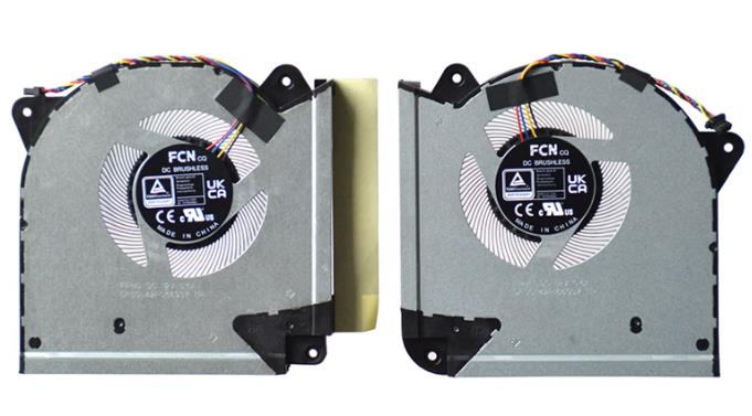 CPU+GPU-Lüfter 12V für Asus Rog Strix Scar G733c G733cw G733cx G733cm FQTG DFSCL42P16593J FQTH DFSCL42P06593J