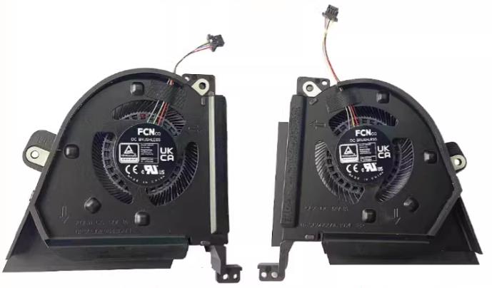 CPU+GPU-Lüfter für Asus Rog Zephyrus Duo 16 Nr2202 Nr2202rs Nr2202rx Nr2202rm Nr2202rw