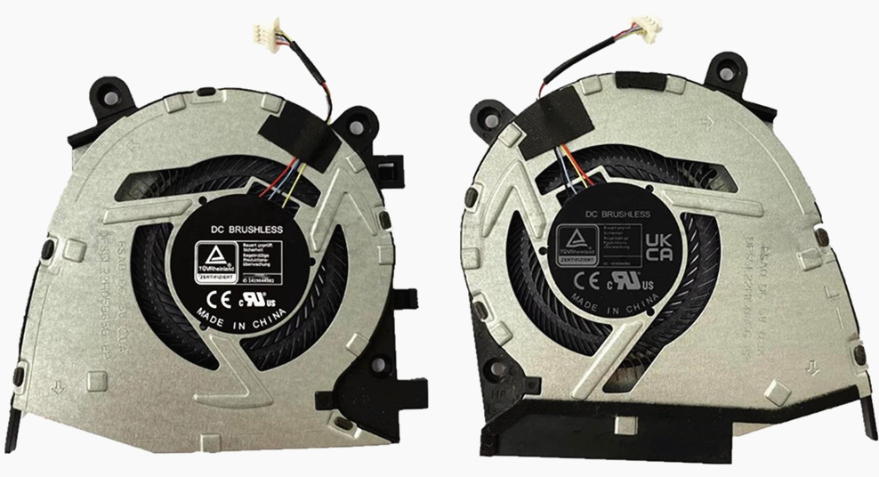 CPU+GPU-Lüfter für Asus FSA8 DFS5L22H05B85G FSA0 DFS5L22H15B85G 13NR0HX0AP0201 13NR0HX0AP0101