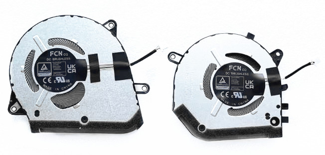 CPU+GPU-Lüfter 2024 für Asus Gaming V16 V3607v V3607vu V3607vj V3607vh V3607vm