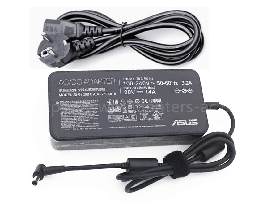 280W Netzteil für Asus Rog Strix G18 G814JI-N6051W G814JI-N6066W
