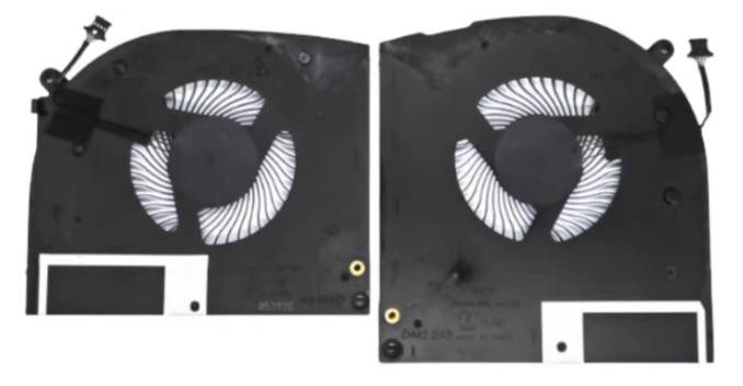 CPU+GPU-Lüfter N18E 12V für Dell Alienware M17 R2