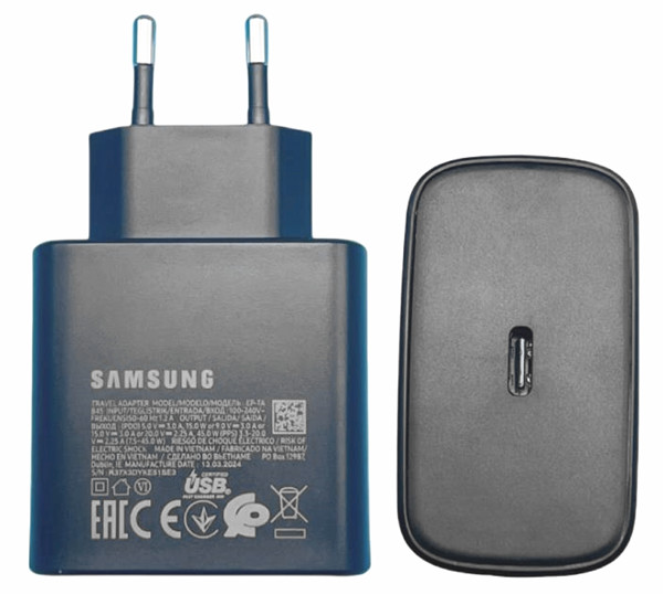 Samsung Original Power Delivery 3.0 USB-C 45W Super-Schnellladeadapter - Schwarz