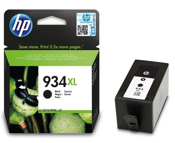 HP 934XL schwarz Original Druckerpatrone Tintenpatrone 1000 Seiten