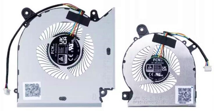 CPU+GPU-Lüfter für MSI Bravo 15 B7ed Ms-17l1 Ms-17l2 PAAD06015SL N460 PABD08008SH N477