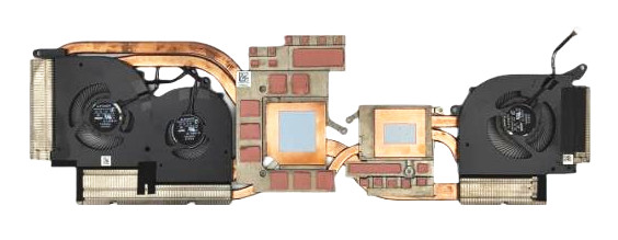 Lüfter+Kühler für MSI Creator 15 A10ue A10uet A10uh A10uht A10ug A10ugt MS-16V3 E32-2500771-A87