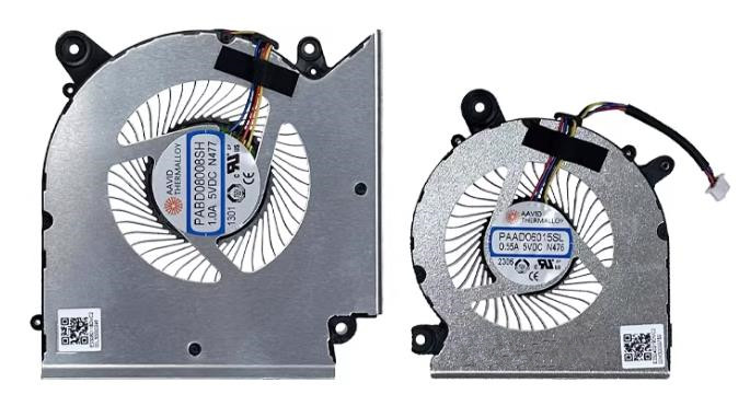 CPU+GPU-Lüfter für MSI Pulse Gl66 12uc