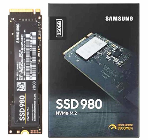 Samsung SSD 980 250GB MZ-V8P250BW NVMe M.2 PCI-Express 3.0