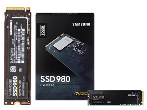 Samsung SSD 980 500GB MZ-V8P500BW NVMe M.2 PCI-Express 3.0