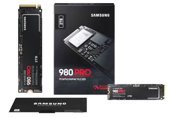 Samsung SSD 980 Pro 2TB MZ-V8P2T0BW NVMe M.2 PCI-Express 4.0