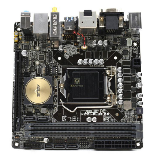 Asus h170i-plus d3 Desktop-Motherboard - zum Schließen ins Bild klicken