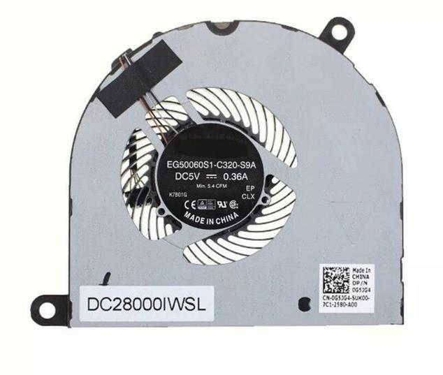CPU-lüfter für Dell Latitude 5490 E5490 0G5JG4 09YGNW EG50060S1-C320-S9A